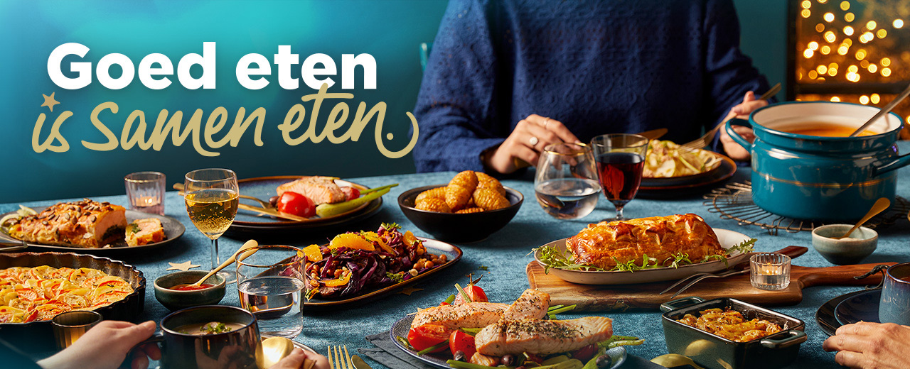 Goed eten is samen eten.