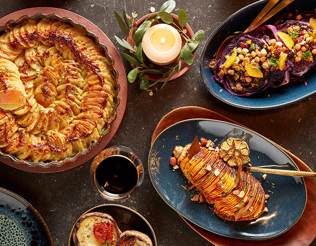 Zet een vegetarisch kerstmenu op tafel | Bekijk recepten