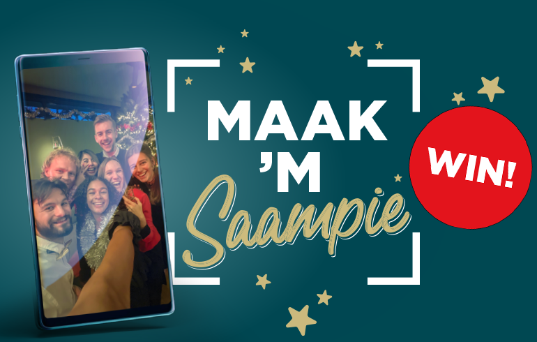Maak een #saampie en WIN! | Bekijk uitleg