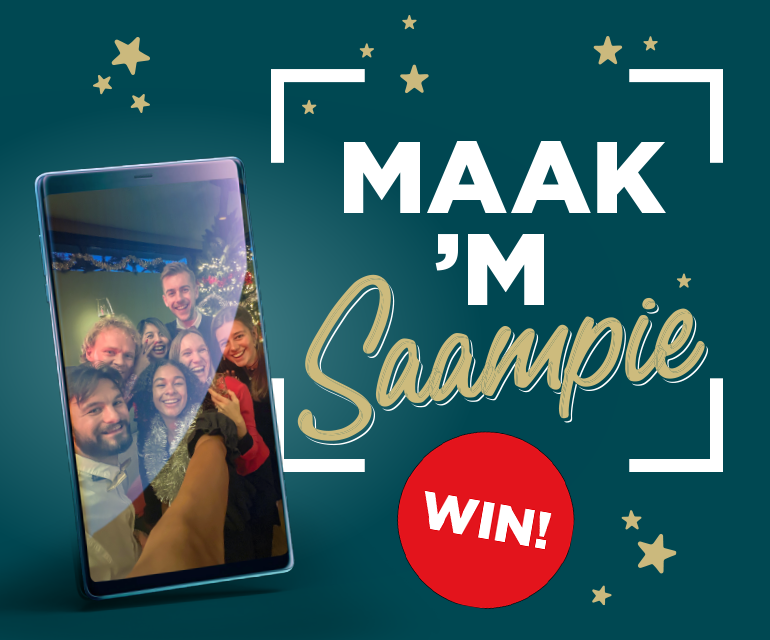 Maak een #saampie en WIN! | Bekijk uitleg