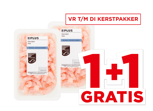 PLUS Roze garnalen | Bekijk aanbieding