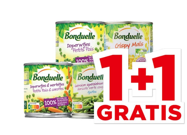 Bonduelle Groenteconserven | Bekijk aanbieding