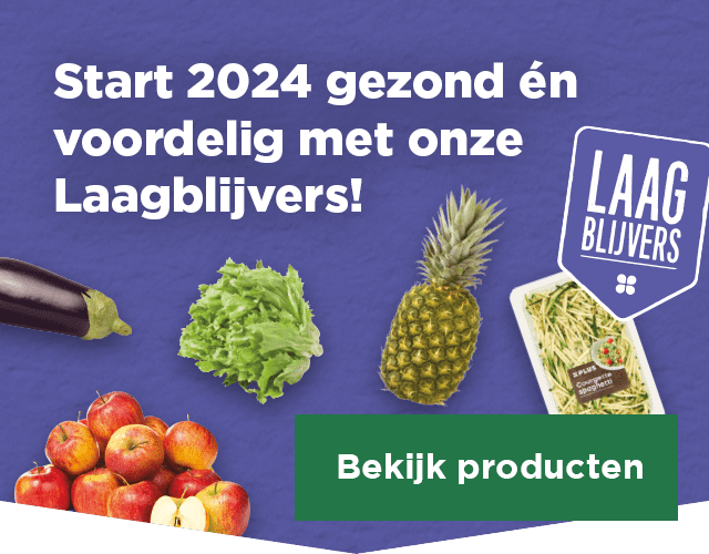 Start 2024 gezond én voordelig met onze Laagblijvers! | Bekijk producten