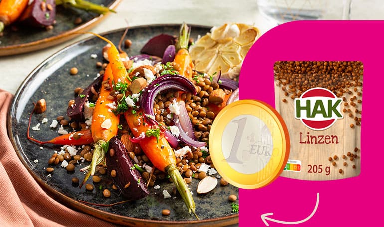 Euroweken recept: linzensalade | Bekijk recept