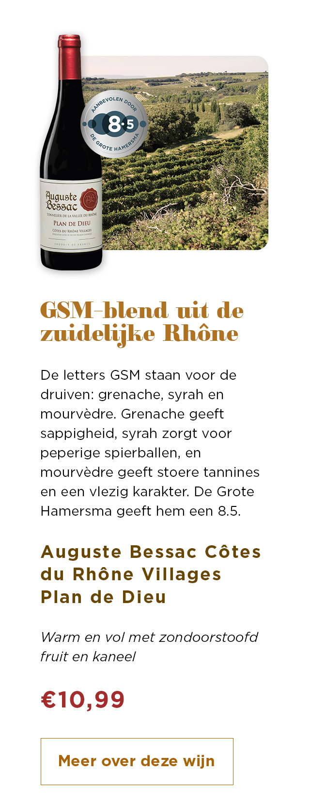 GSM-blend uit de zuidelijke Rhône | Meer over deze wijn