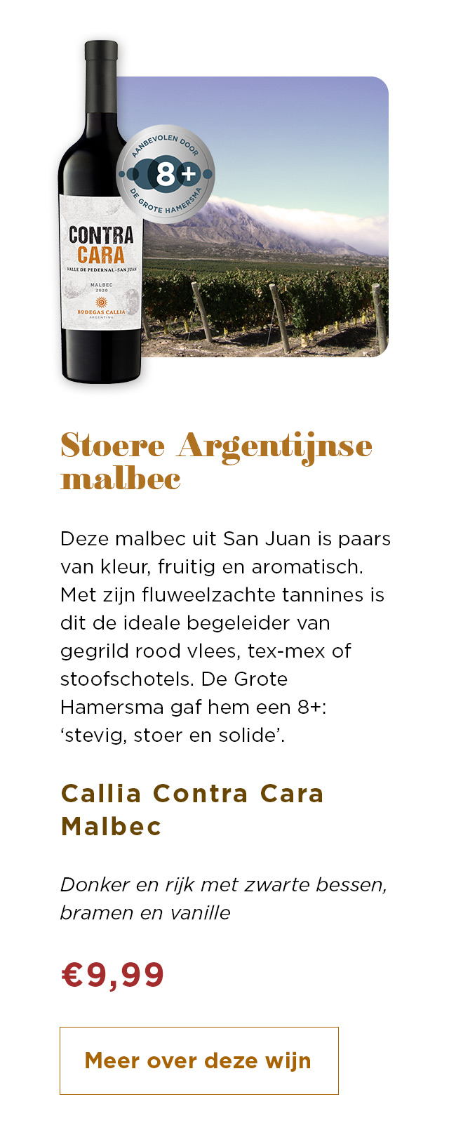 Stoere Argentijnse Malbec | Meer over deze wijn