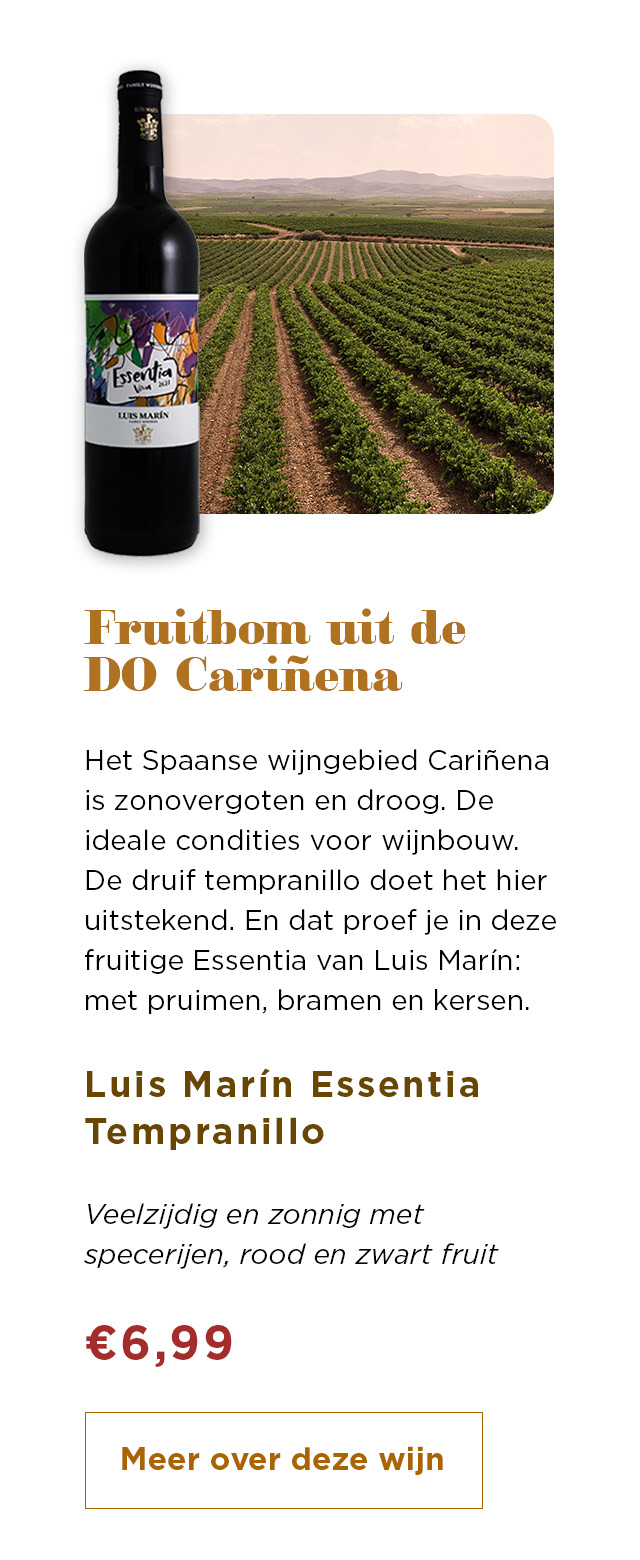 Fruitbom uit de DO Cariñena | Meer over deze wijn