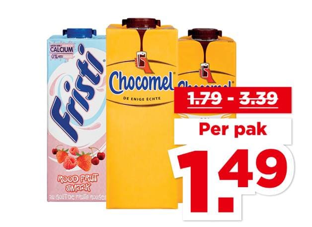 Chocomel of Fristi Houdbaar | Bekijk aanbieding