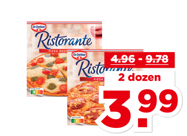 Dr. Oetker Ristorante Pizza | Bekijk aanbieding