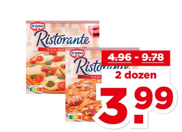 Dr. Oetker Ristorante Pizza | Bekijk aanbieding