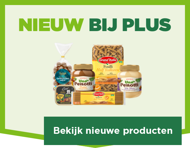 Nieuw bij PLUS | Bekijk nieuwe producten