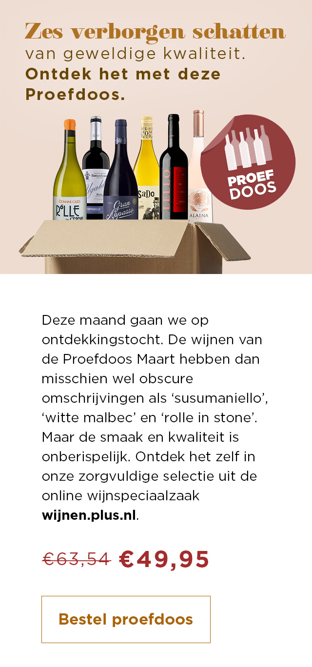 Zes verborgen schatten van geweldige kwaliteit | Bestel proefdoos