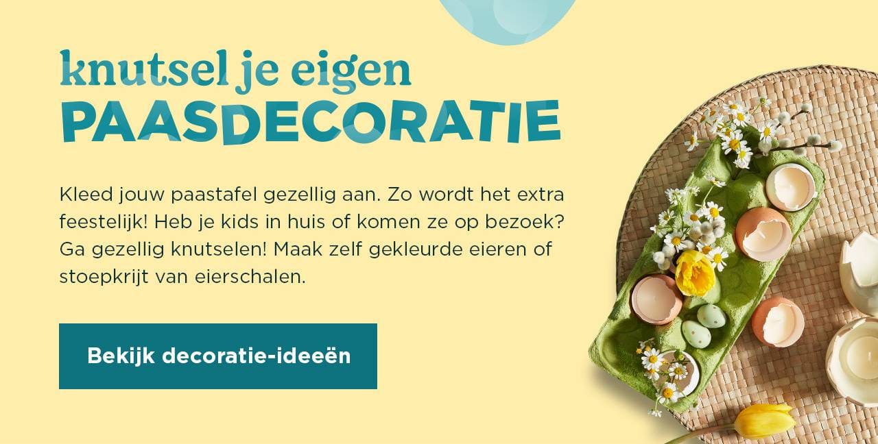 Knutsel je eigen paasdecoratie | Bekijk decoratie-ideeën