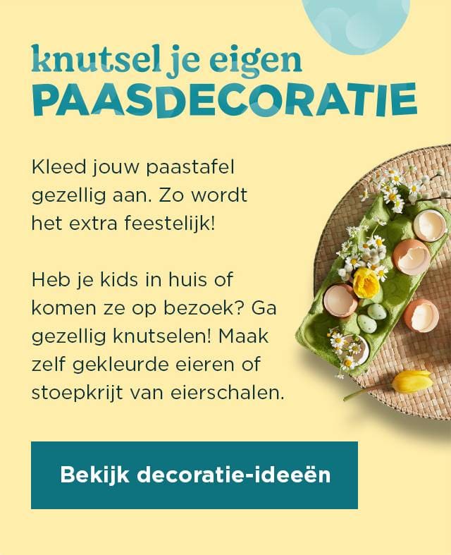 Knutsel je eigen paasdecoratie | Bekijk decoratie-ideeën