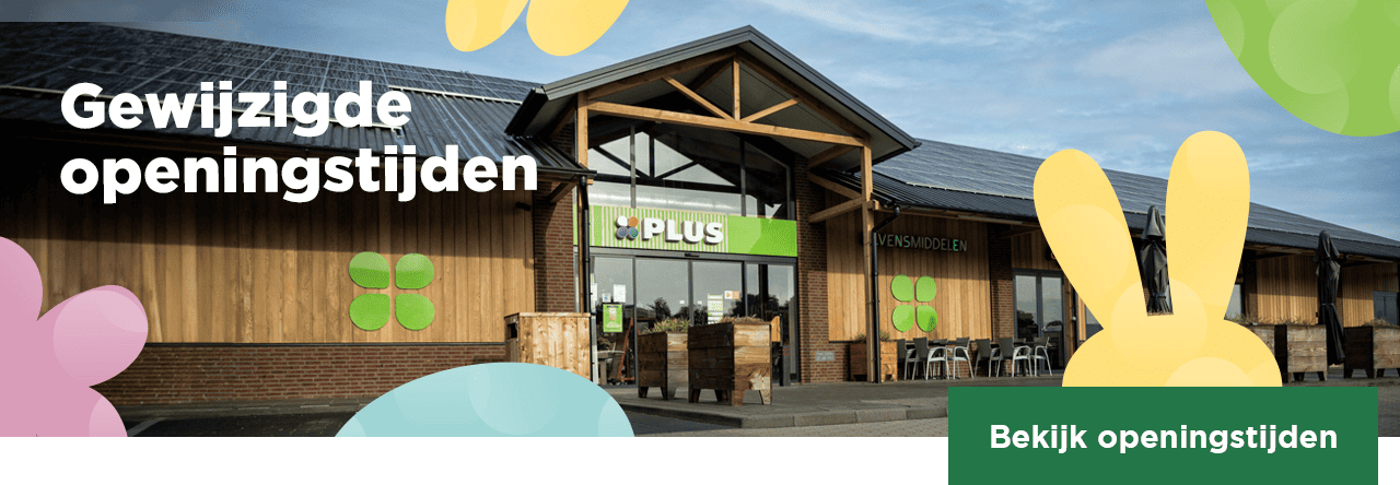 Gewijzigde openingstijden | Bekijk openingstijden