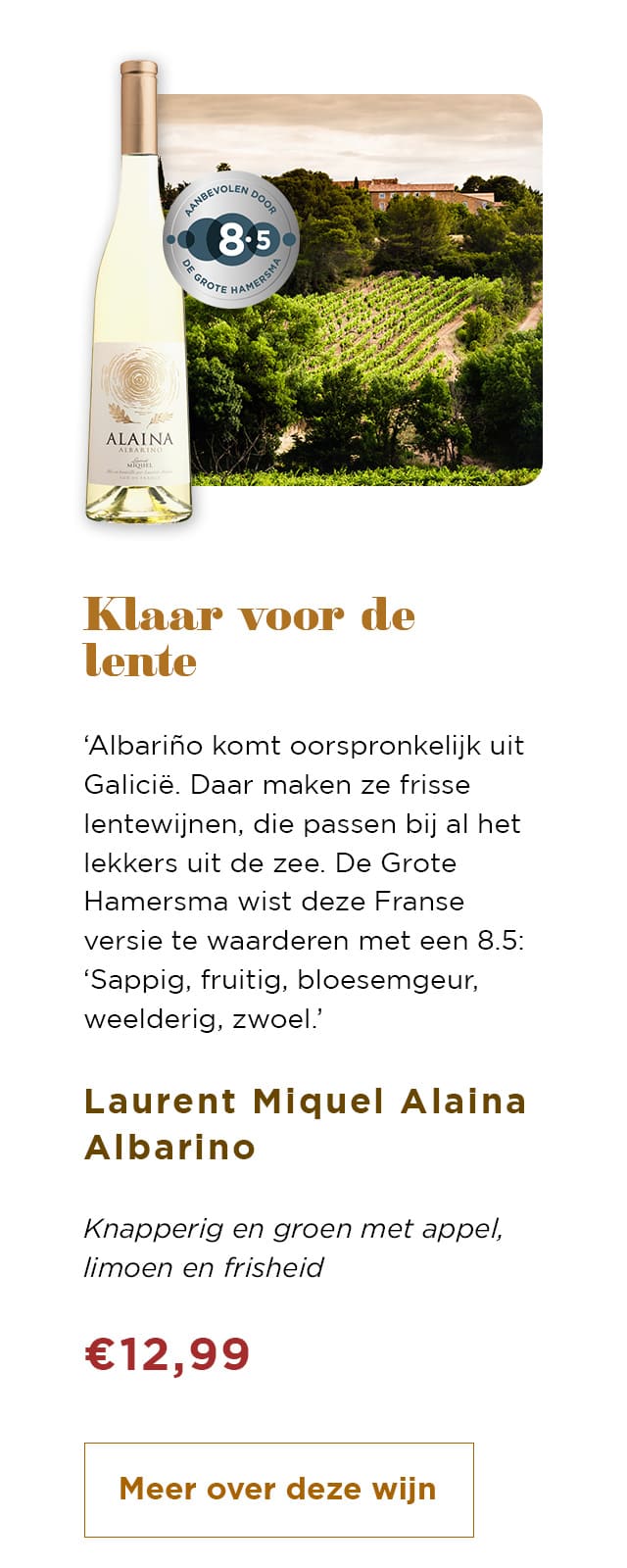 Klaar voor de lente | Meer over deze wijn
