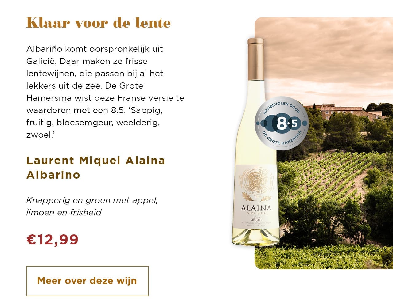 Klaar voor de lente | Meer over deze wijn
