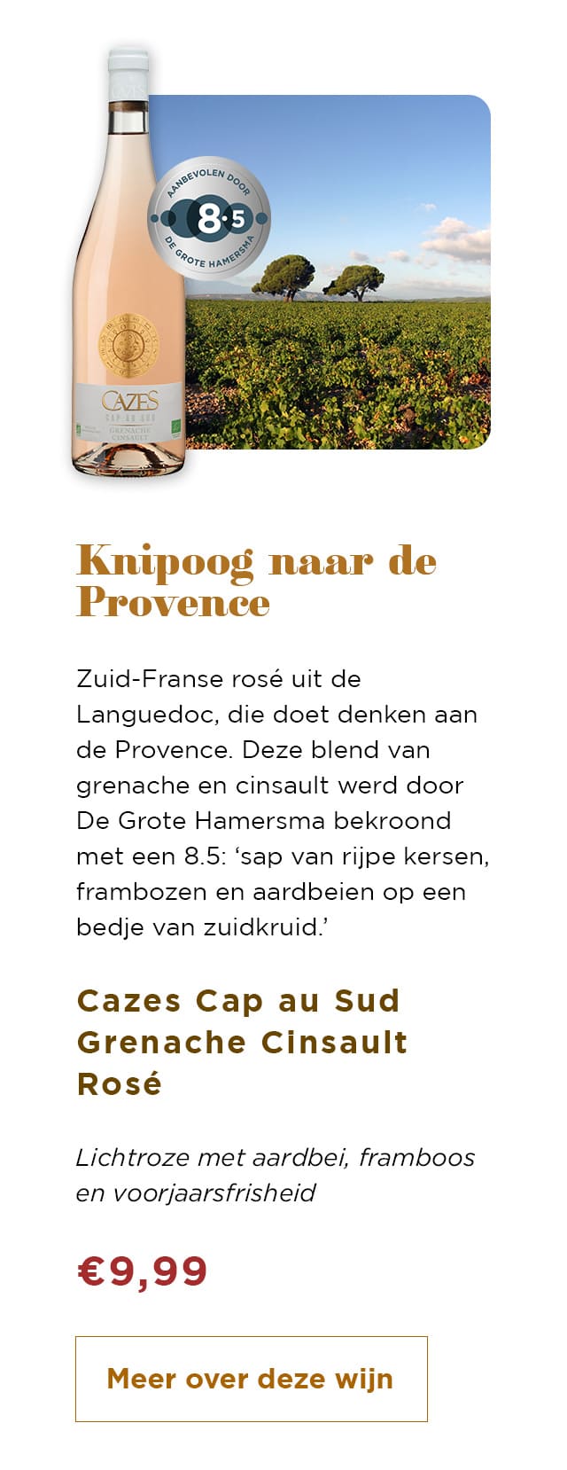 Knipoog naar de Provence | Meer over deze wijn