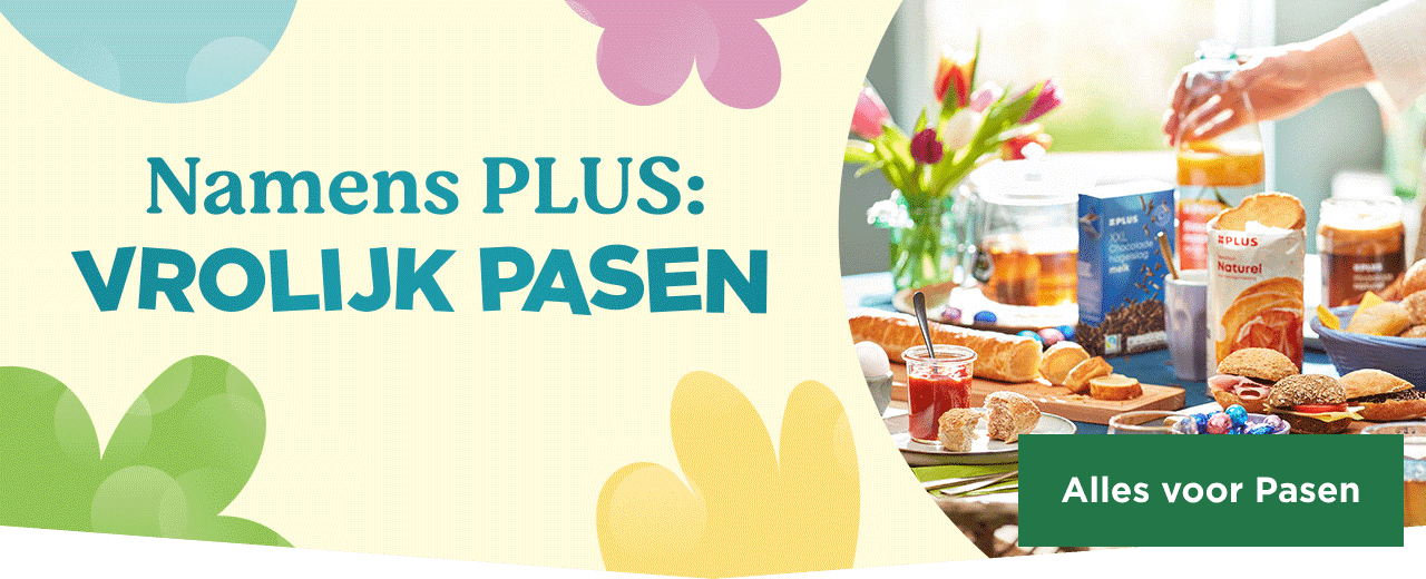 Namens PLUS: Vrolijk Pasen | Alles voor Pasen