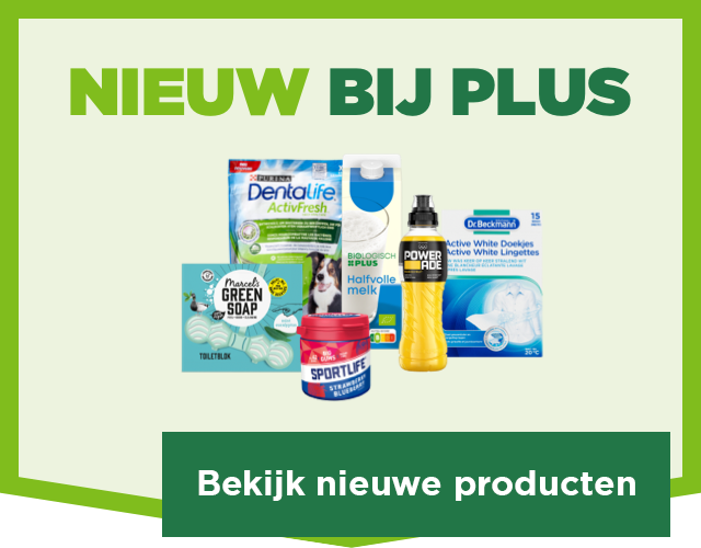 Nieuw bij PLUS | Bekijk nieuwe producten