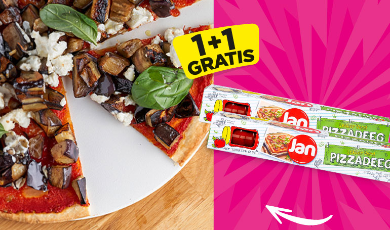 Inslaan recept: vegetarische pizza