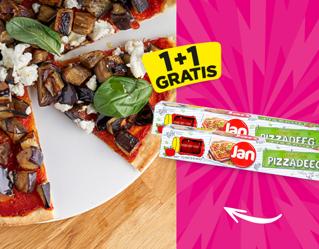 Inslaan recept: vegetarische pizza