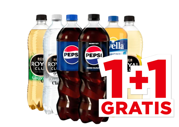 Pepsi, Rivella of Royal Club | Bekijk aanbieding