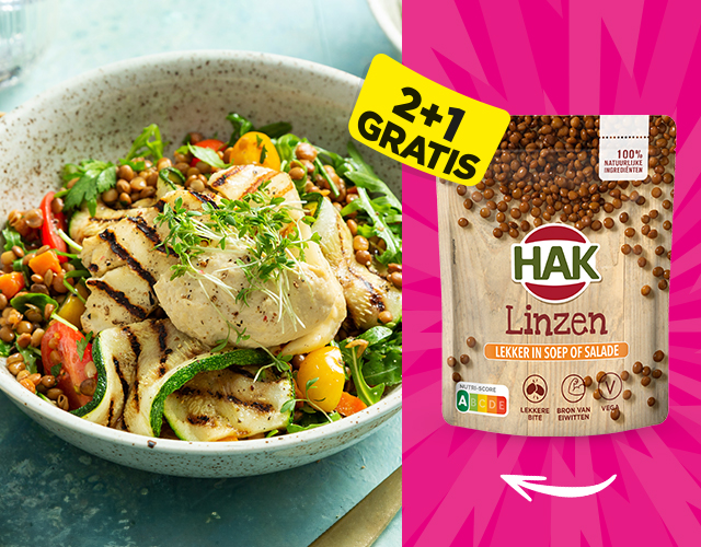 Inslaan recept: couscous met linzen | Bekijk recept