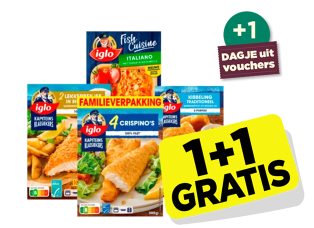 Iglo Fish cuisine of kapitein klassiekers