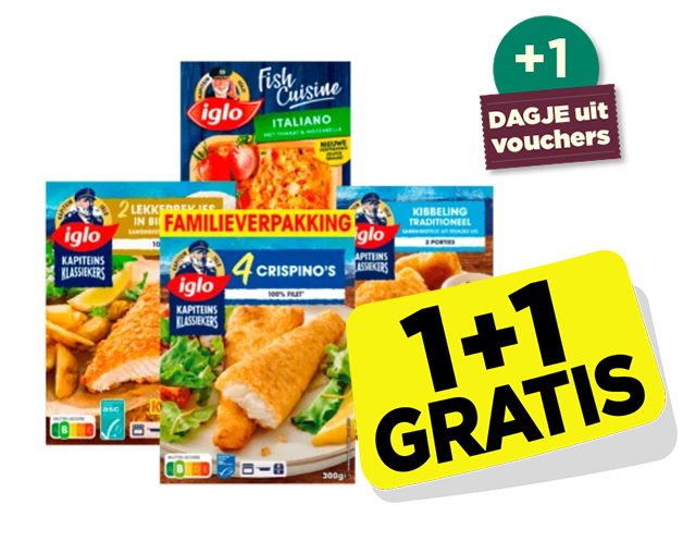 Iglo Fish cuisine of kapitein klassiekers