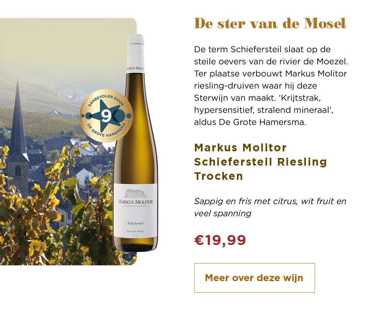 De ster van de Mosel | Meer over deze wijn