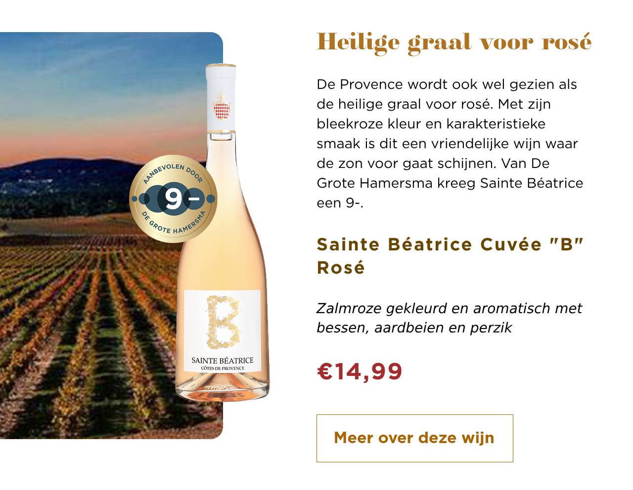 Heilige graal voor rosé | Meer over deze wijn