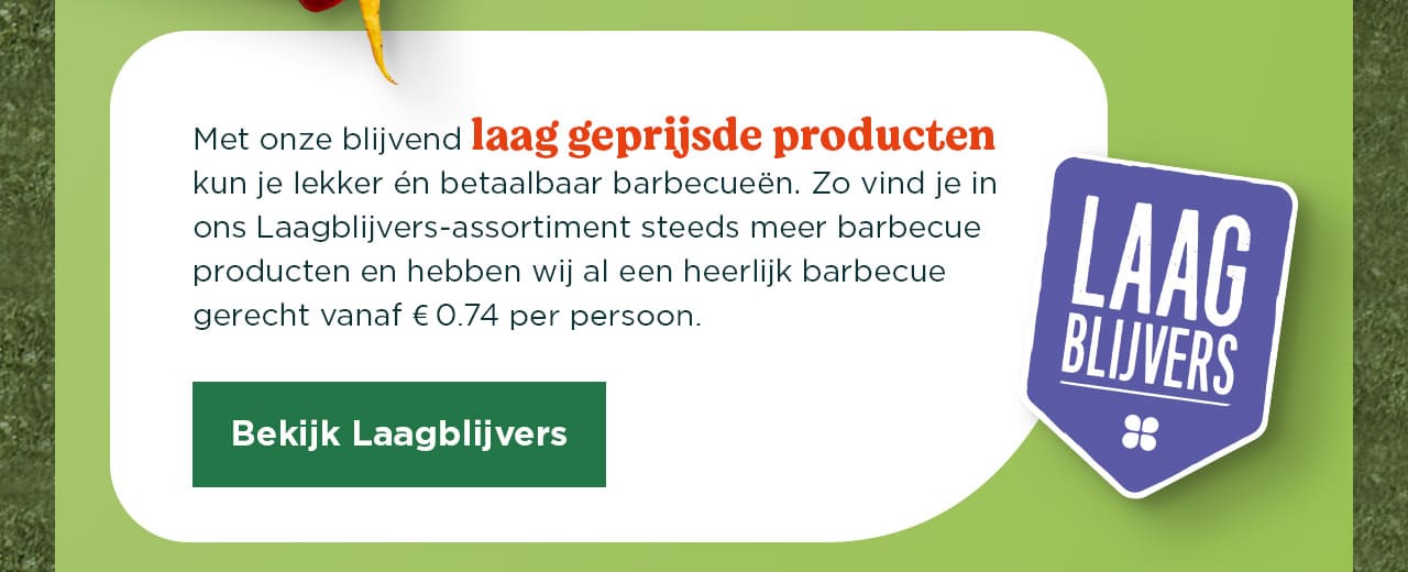 Blijvend laag geprijsde producten | Bekijk Laagblijvers