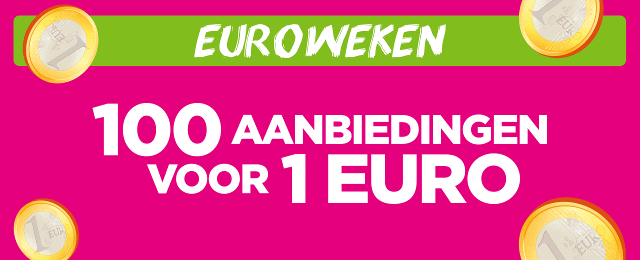 Euroweken | 100 aanbiedingen voor 1 euro