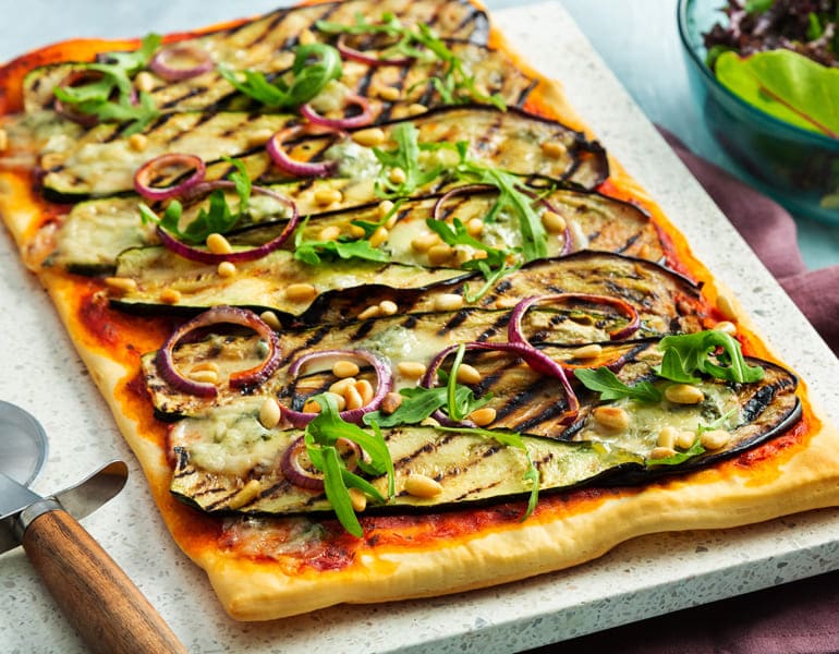 Pizza gegrilde groente | Bekijk recept