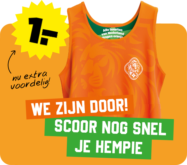 Scoor jouw buurthempie voor maar 1 euro!