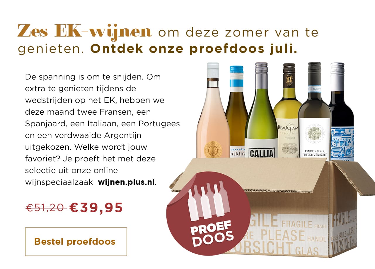 Zes EK-wijnen om deze zomer van te genieten | Ontdek onze proefdoos juli | Bestel proefdoos