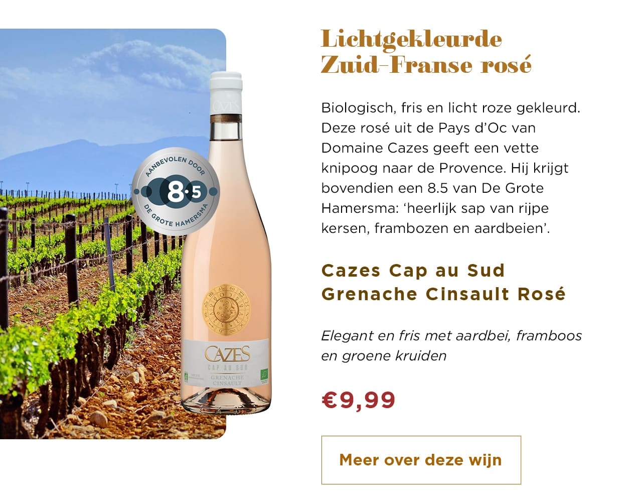 Lichtgekleurde Zuid-Franse Rosé | Meer over deze wijn