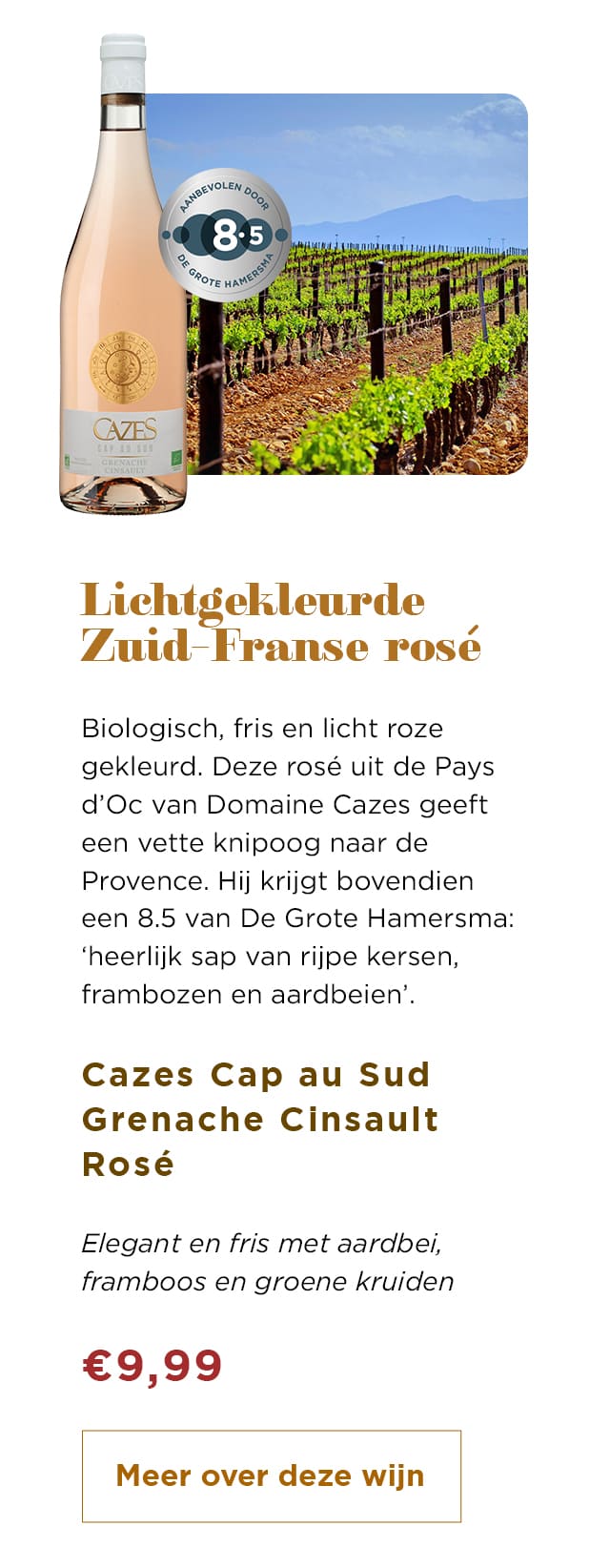 Lichtgekleurde Zuid-Franse Rosé | Meer over deze wijn