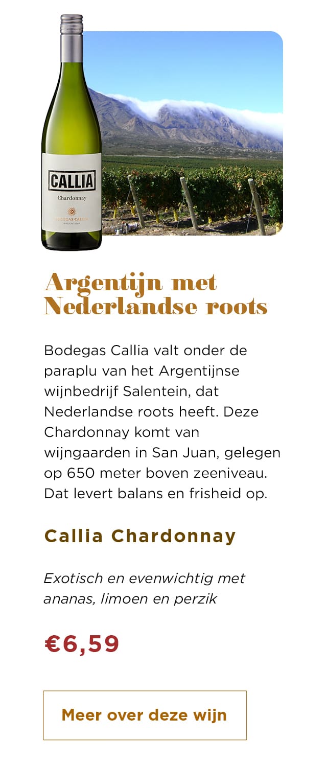 Argentijn met Nederlandse roots | Meer over deze wijn