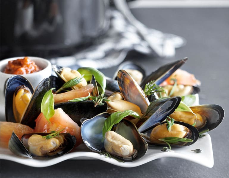 Siciliaanse mosselpan