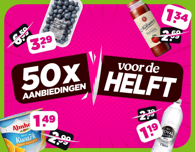 50 aanbiedingen voor de helft van de prijs | Bekijk nu