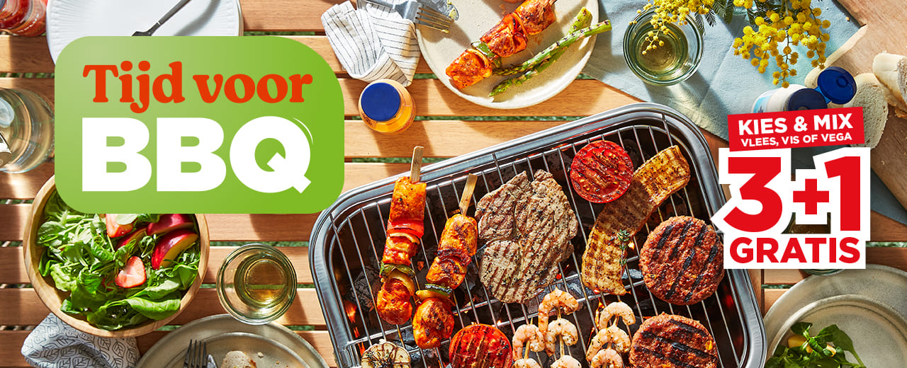 BBQ Kies en Mix 3+1 gratis | Bekijk producten