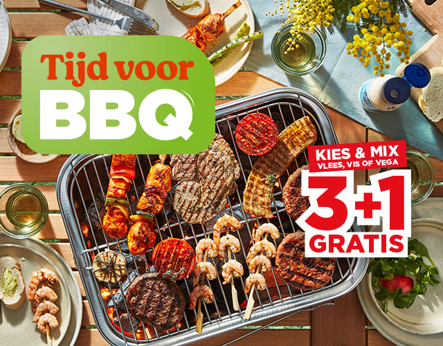 BBQ Kies en Mix 3+1 gratis | Bekijk producten