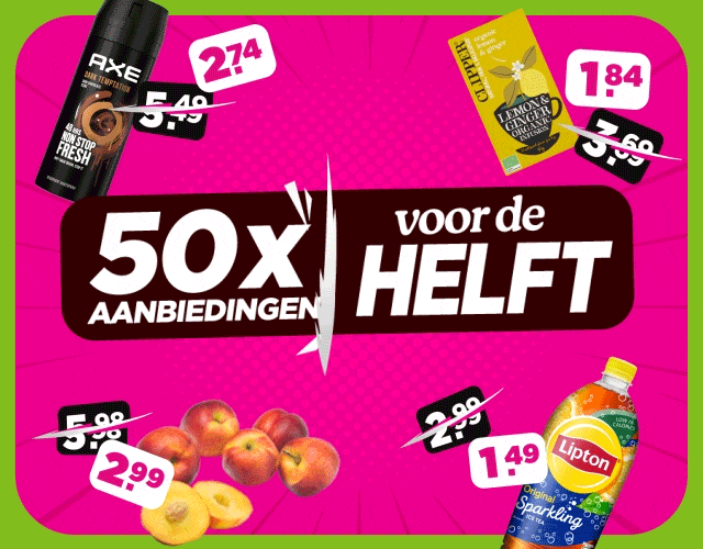 50 aanbiedingen voor de helft van de prijs | Bekijk nu