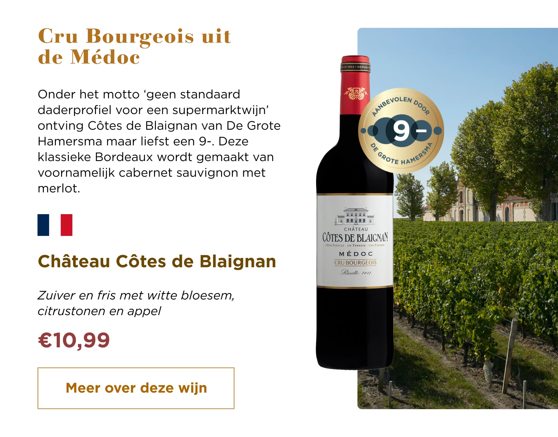 Cru Bourgeois uit de Medoc | Meer over deze wijn