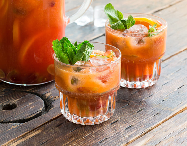 Alcoholvrije sangria | Bekijk recept