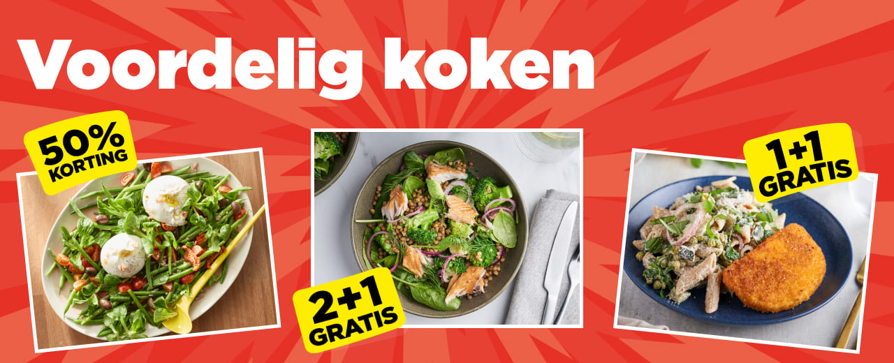 Voordelig koken met aanbiedingen