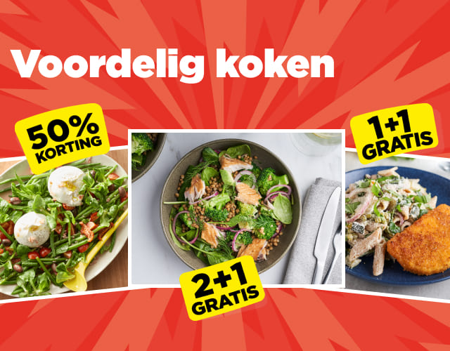 Voordelig koken met aanbiedingen