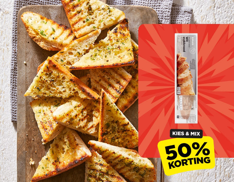 Kruiden-knoflookbrood